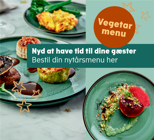 🎆 Vegetar Nytårsmenu 2023 🎆